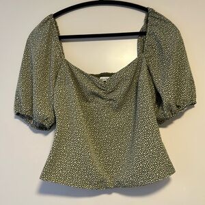 Green Abercrombie & Fitch Short Sleeve Top